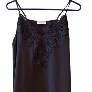 First Love Black Camisole